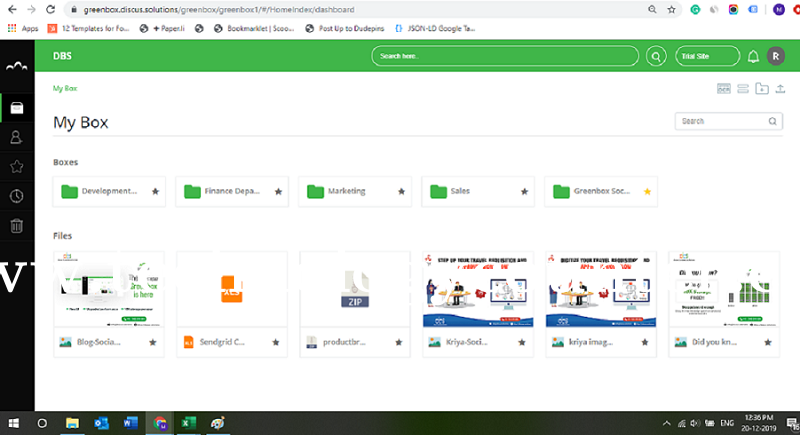 Greenbox Screenshots